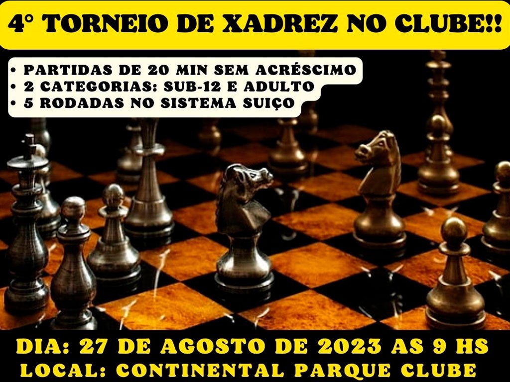 XADREZ CLUBE: MEMÓRIA DO CXA, 2º Temático