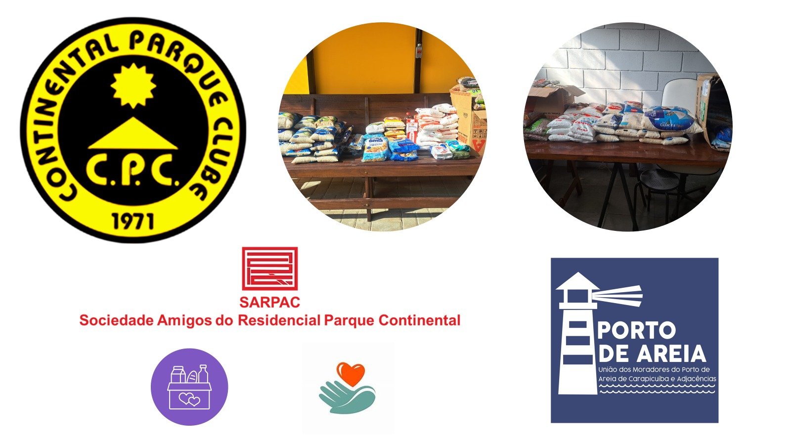 FESTA DE 54 ANOS CPC – DOAÇÕES DE ALIMENTOS