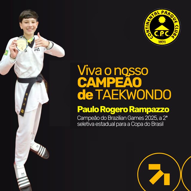 VIVA O NOSSO CAMPEÃO DE TAEKWONDO