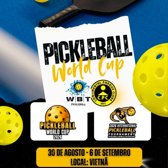 SÓCIOS E ATLETAS DO CPC/WBT QUE DISPUTARÃO O MUNDIAL DE PICKLEBALL PELO BRASIL:
